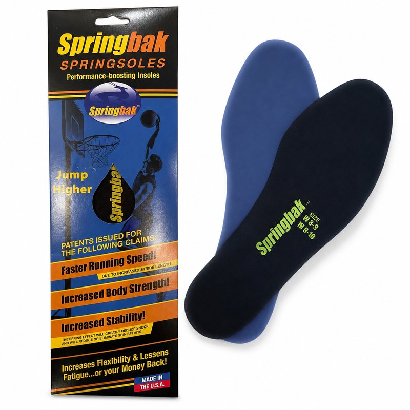 Springbak® Springsoles insoles beside a walking shoe